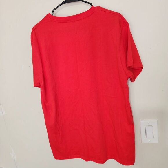 A Summer Tee Independence Day Tshirt Size Large Red Color July 4th.  New - Picture 4 of 10